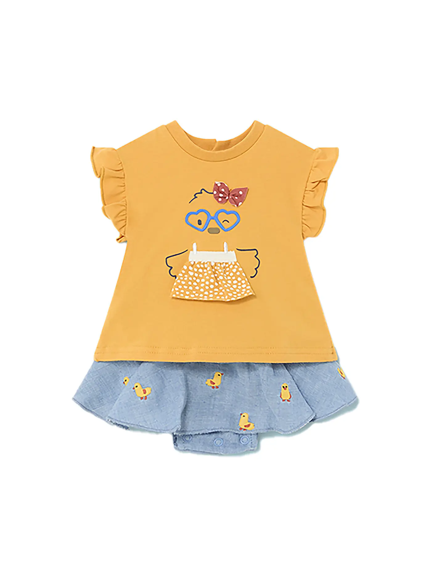 MAYORAL | Baby Set 2-teilig T-Shirt mit Rock | 